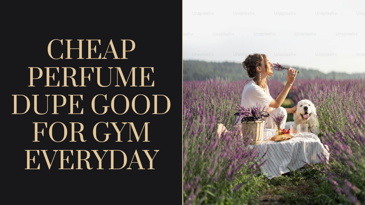 cheap perfume dupe good for gym everyday