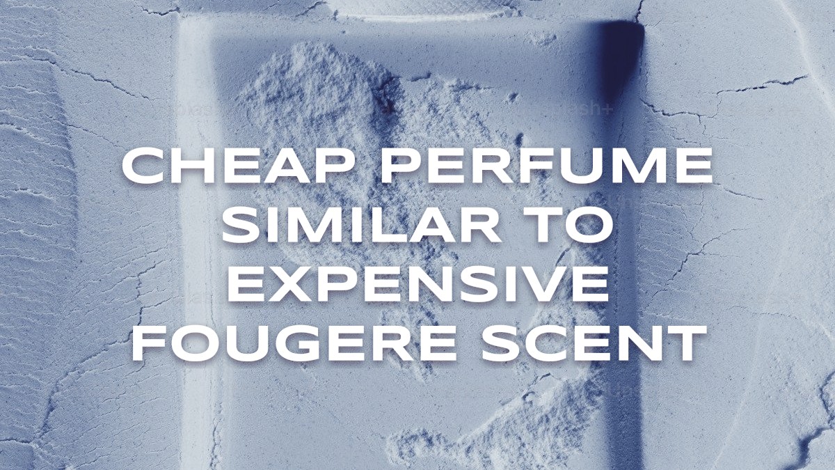 cheap perfume similar to expensive fougere scent