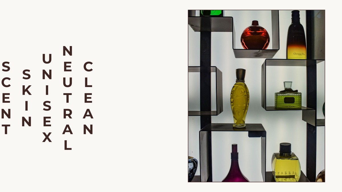clean neutral unisex skin scent