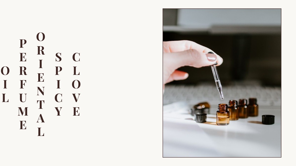 clove spicy oriental perfume oil