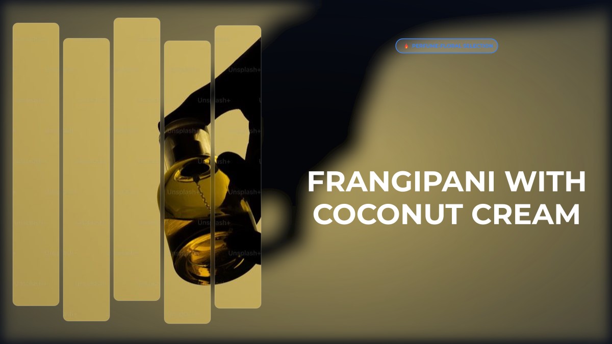 frangipani with coconut cream