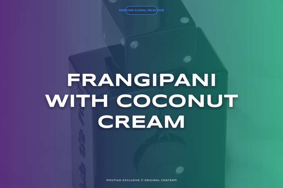 frangipani with coconut cream