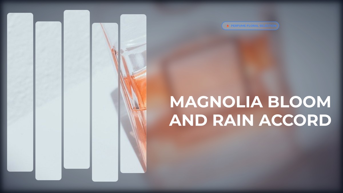 magnolia bloom and rain accord