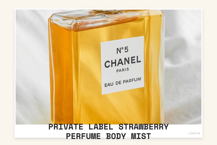 private label strawberry perfume body mist