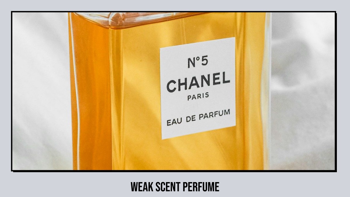 weak scent perfume