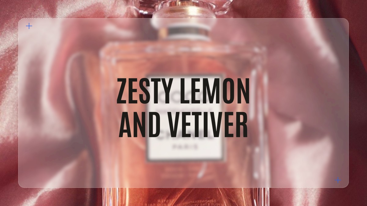 zesty lemon and vetiver