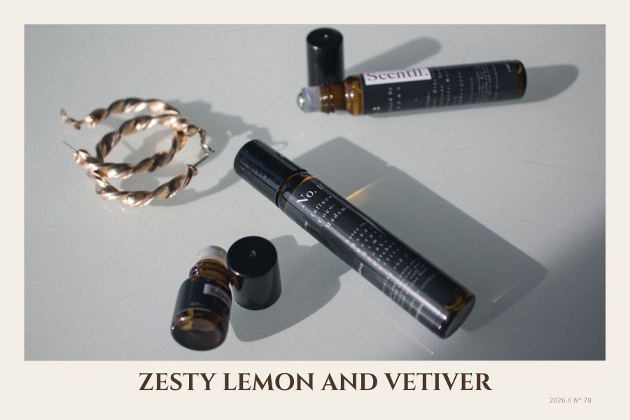 zesty lemon and vetiver