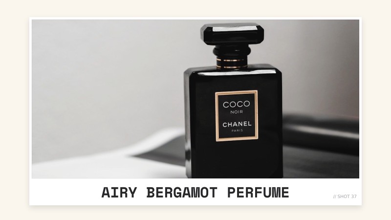 airy bergamot perfume