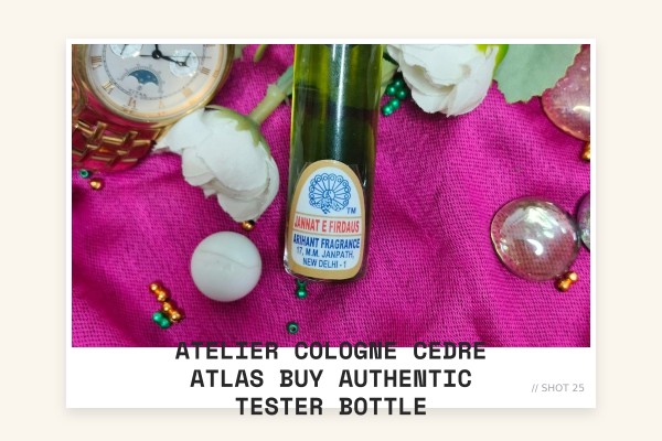 Atelier Cologne Cedre Atlas buy authentic tester bottle