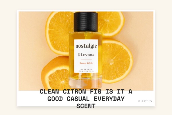 Clean Citron Fig is it a good casual everyday scent