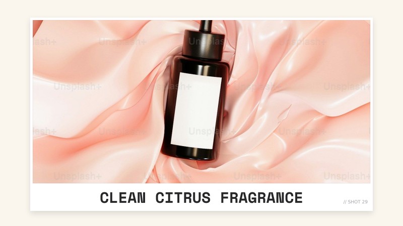 clean citrus fragrance