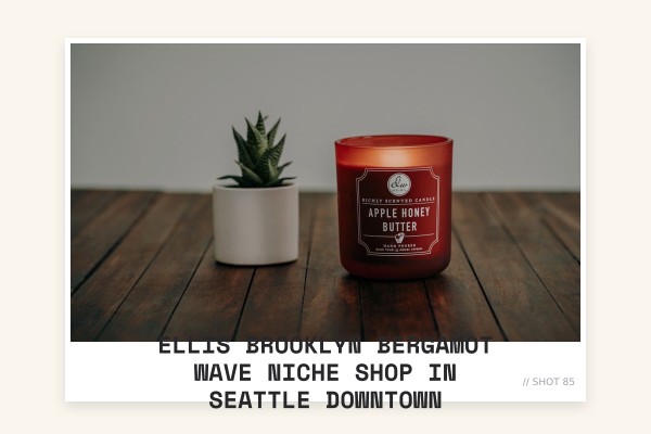 Ellis Brooklyn Bergamot Wave niche shop in Seattle downtown