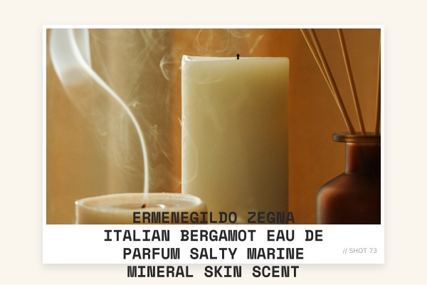 Ermenegildo Zegna Italian Bergamot Eau de Parfum salty marine mineral skin scent