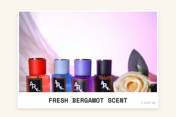 fresh bergamot scent