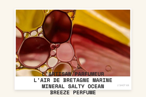 L'Artisan Parfumeur L'Air de Bretagne marine mineral salty ocean breeze perfume
