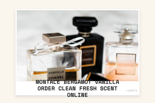 Montale Bergamot Vanilla order clean fresh scent online