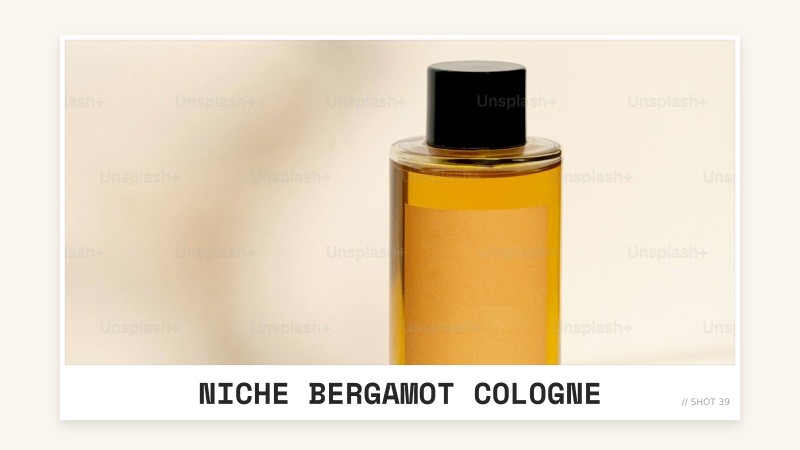 niche bergamot cologne