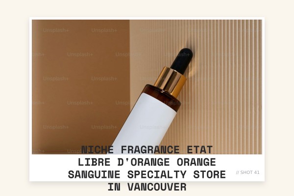 Niche Fragrance Etat Libre d'Orange Orange Sanguine specialty store in Vancouver