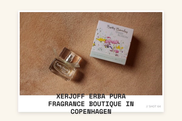 Xerjoff Erba Pura fragrance boutique in Copenhagen